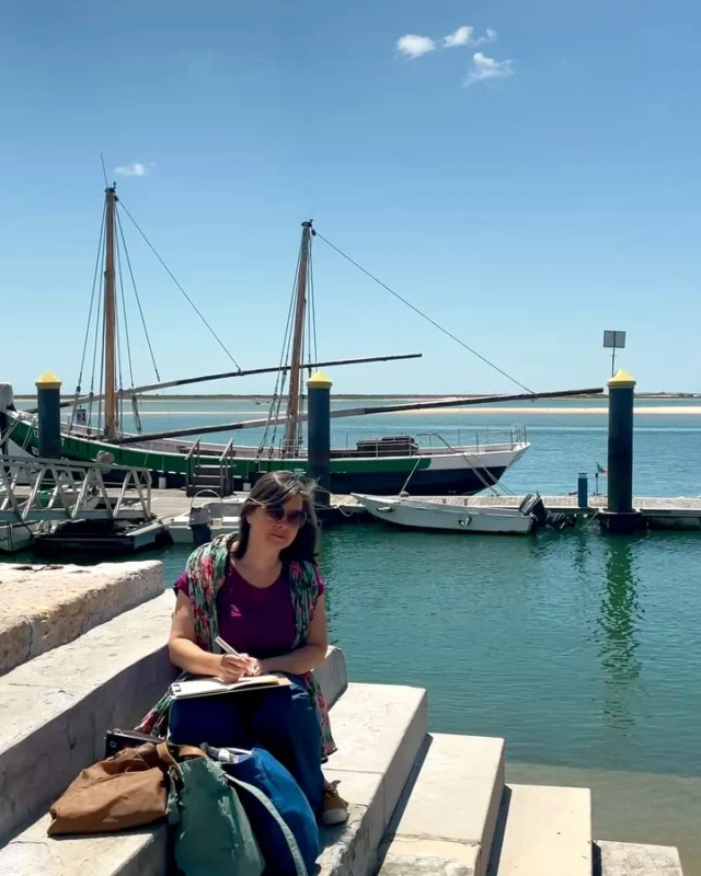Olhão SketchWalks are coming! Warming up today 👩🏻‍🎨and testing the route 🧭 for the Juni sessions! 🥳🥳
.
.
#olhãosketchwalks #sketchingolhão #sketchingalgarve #creativeholiday #kreativportugal